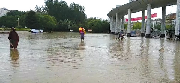 山东大暴雨，罗德移动泵车随时待命